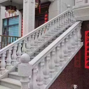 揭阳 天然石材 阳台庭院护栏、栏杆