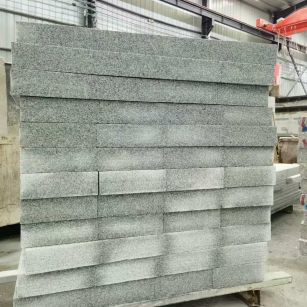 揭阳 芝麻白10公分300*600广场地铺，A料定制，尺寸标准，厚薄均匀