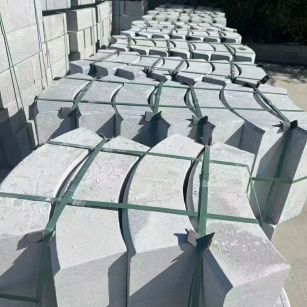 揭阳 芝麻灰弧形路沿石