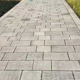 揭阳仿古石铺装效果