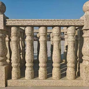 揭阳 黄金麻栏杆（扶手，花瓶柱，将军柱）