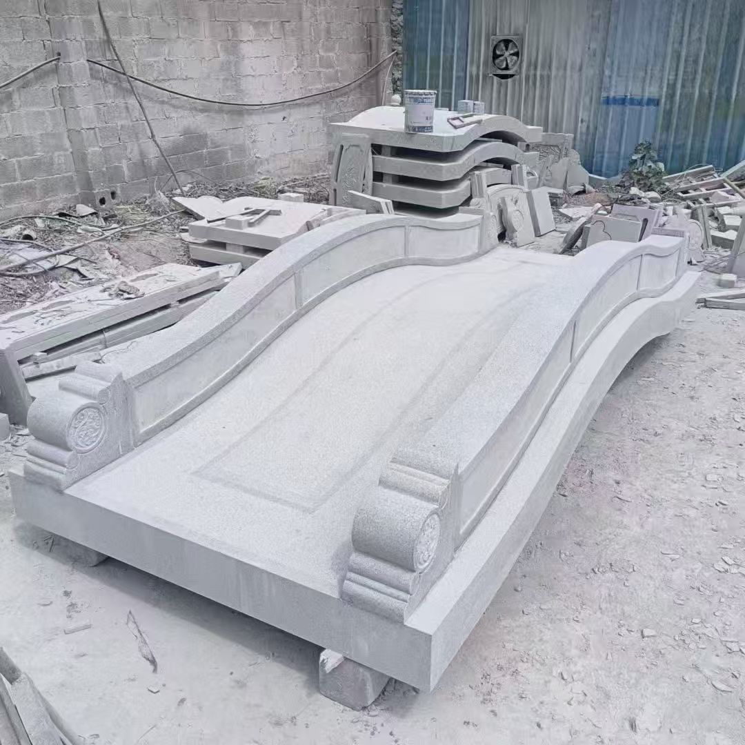 揭阳 芝麻灰花岗岩园林景观 小石桥