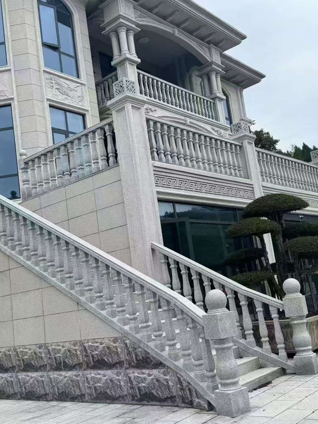 揭阳 芝麻白别墅，栏杆