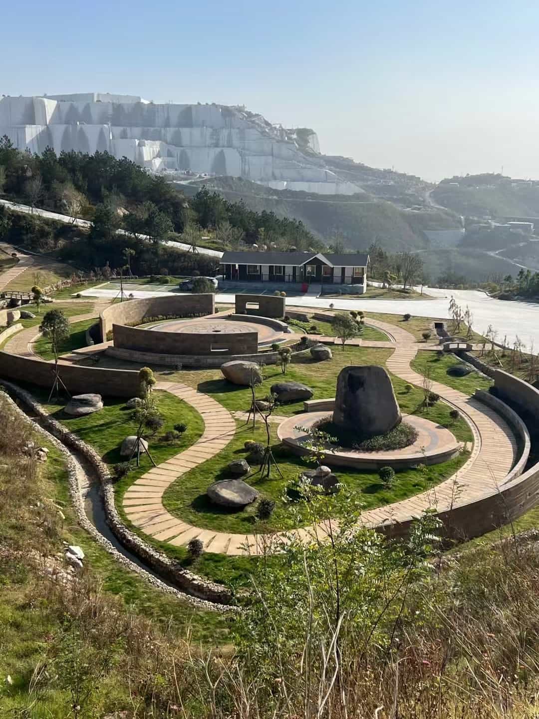 揭阳仿古石铺装整体效果