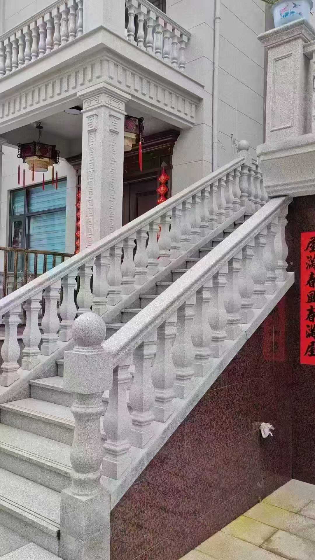 揭阳 天然石材 阳台庭院护栏、栏杆