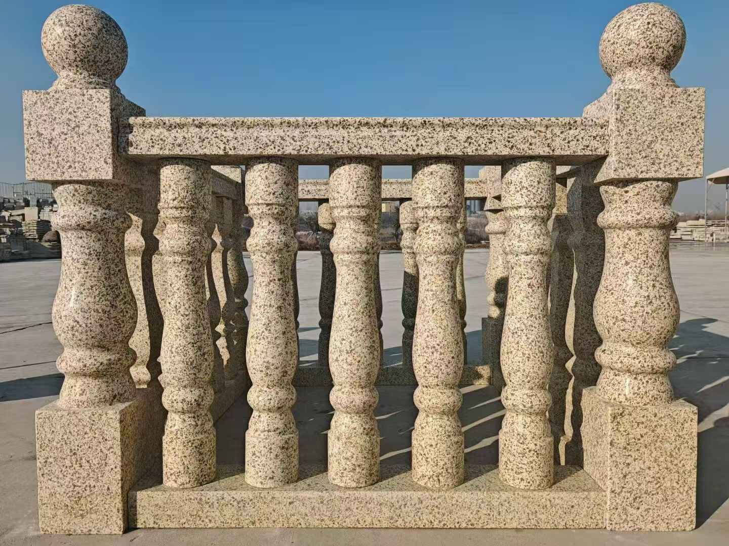 揭阳 黄金麻栏杆（扶手，花瓶柱，将军柱）