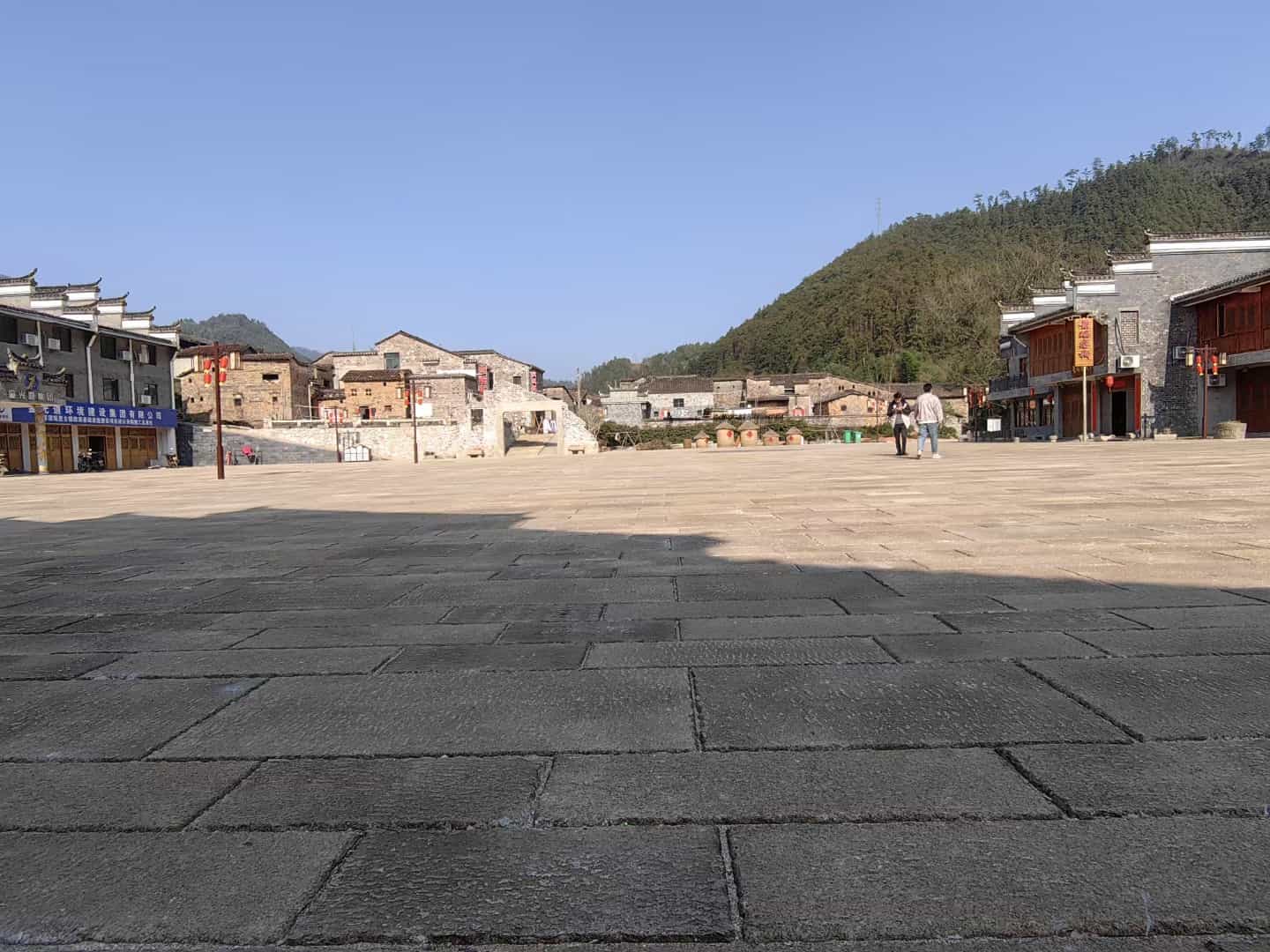 揭阳仿古石铺装效果