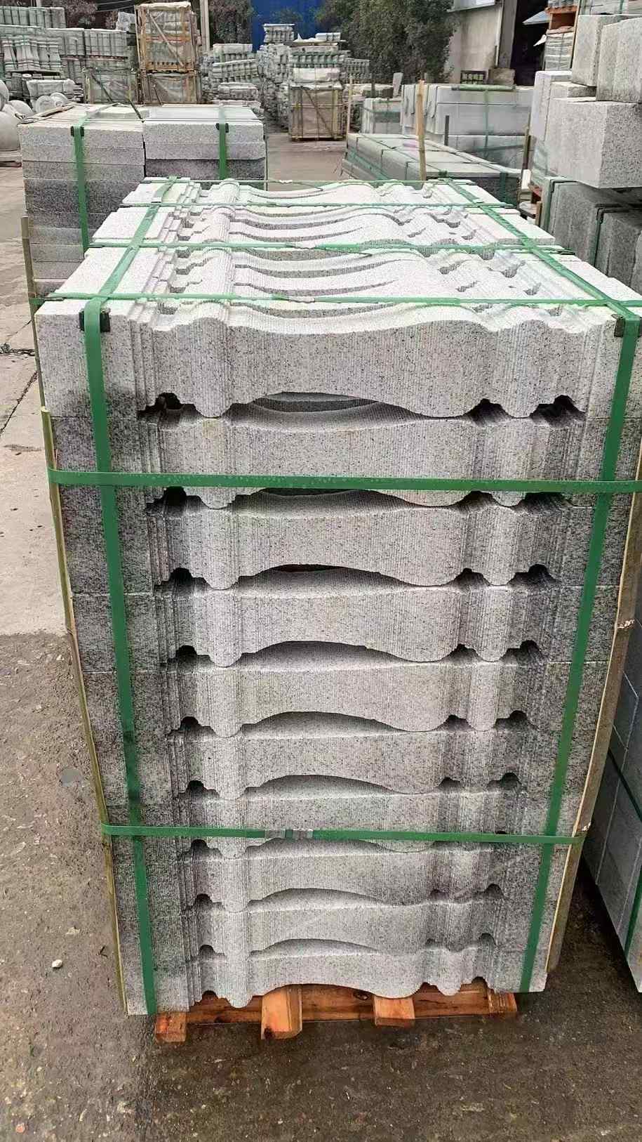 揭阳 芝麻白方形拉丝面，栏杆花瓶柱