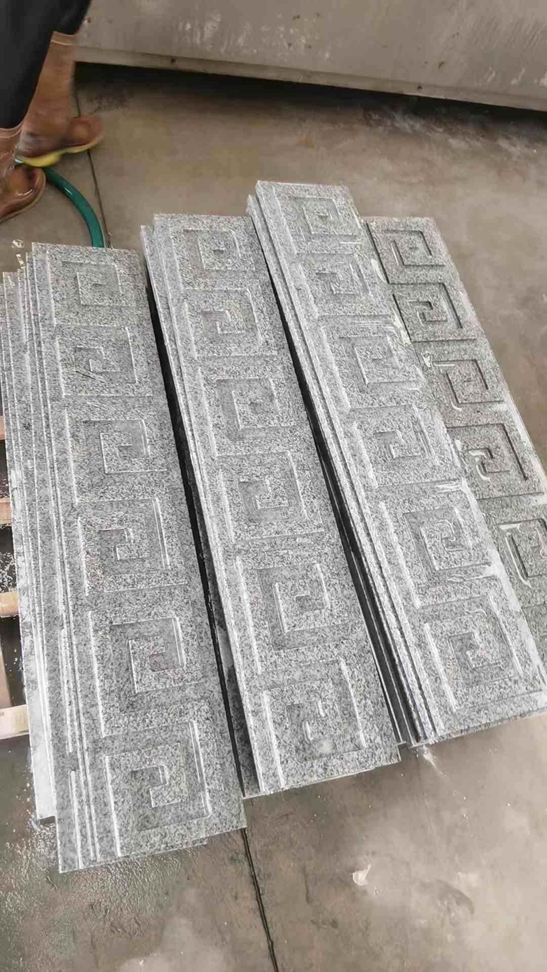 揭阳 别墅回纹线条，雕刻